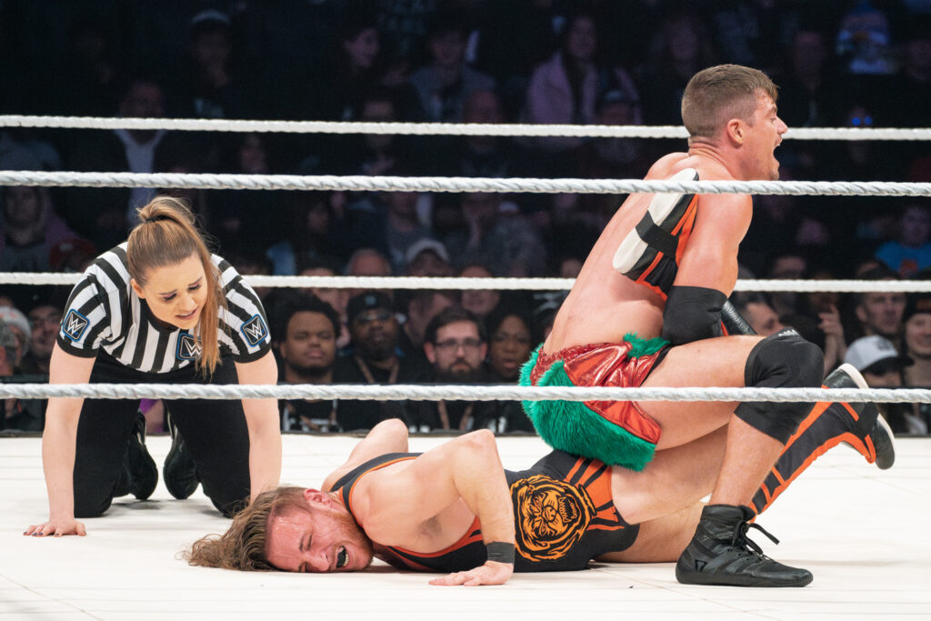 17_WWE_GRAYSON WALLER AND BUTCH FROM THE BRAWLING BRUTES_WWE HOLIDAY TOUR 2023_AMI NICOLE ACRONYM
