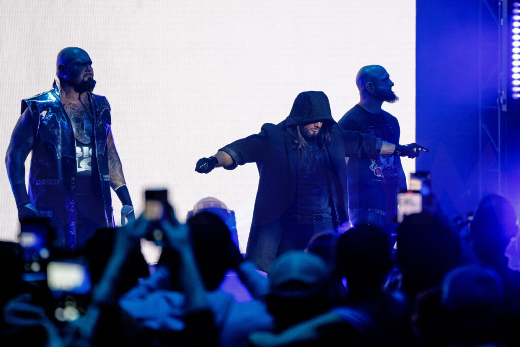 28_WWE_AJ STYLES, LUKE GALLOWS, KARL ANDERSON, THE OC_WWE HOLIDAY TOUR 2023_AMI NICOLE ACRONYM