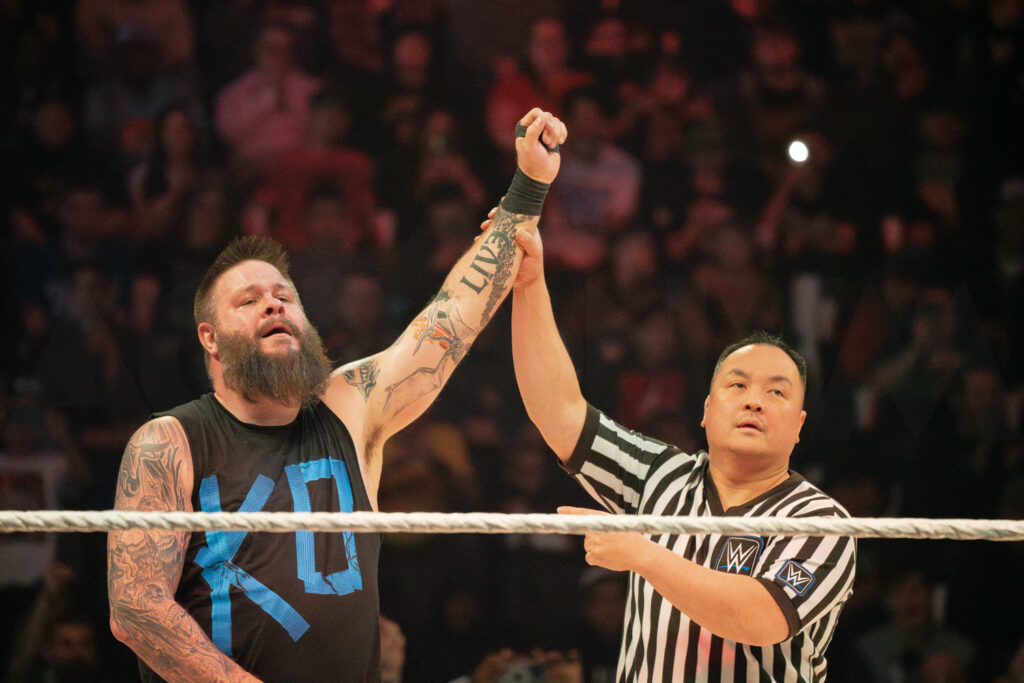 9_WWE_KEVIN OWENS_WWE HOLIDAY TOUR 2023_AMI NICOLE ACRONYM