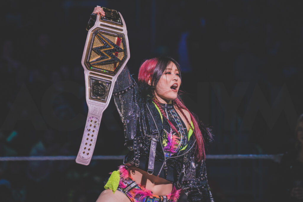 WWE IYO SKY PORTRAIT_HOLIDAY TOUR 2023 DETROIT_AMI NICOLE ACRONYM